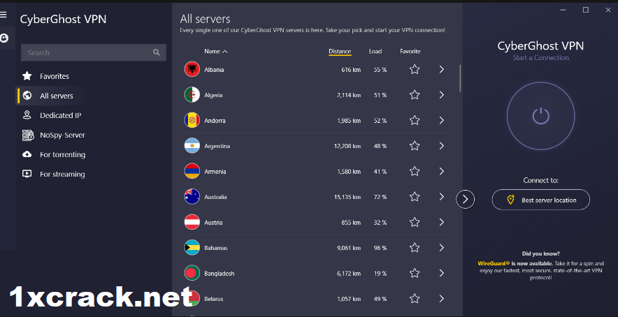 Cyberghost VPN Crack