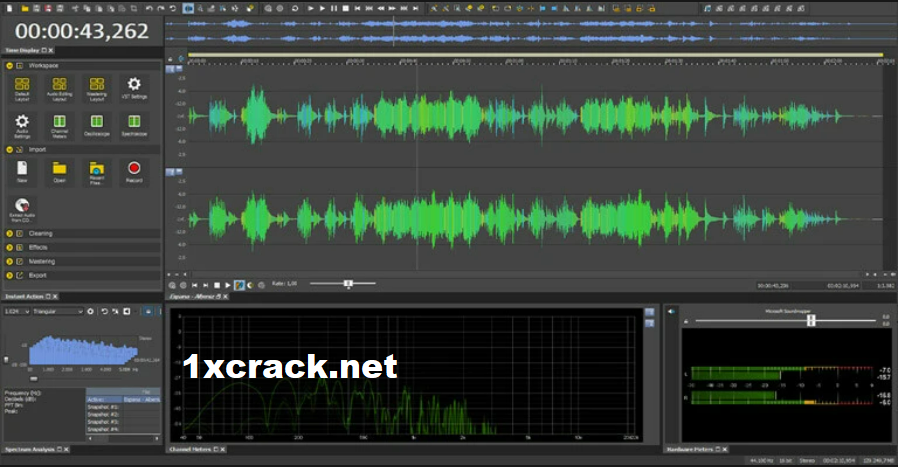 SOUND FORGE Pro Crack